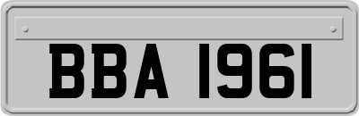 BBA1961
