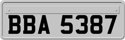 BBA5387