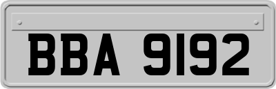 BBA9192
