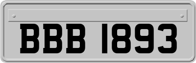 BBB1893