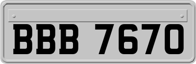 BBB7670