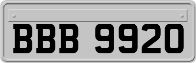 BBB9920