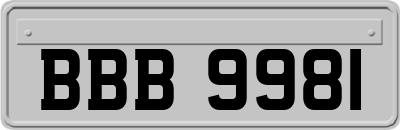 BBB9981