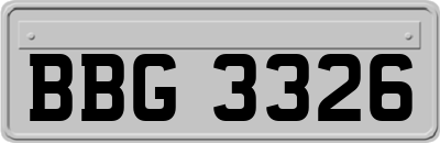 BBG3326