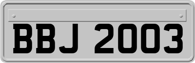 BBJ2003