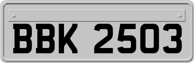 BBK2503