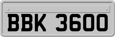 BBK3600