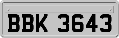 BBK3643