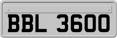 BBL3600