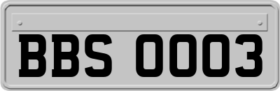 BBS0003