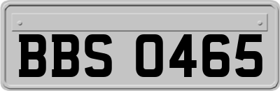 BBS0465