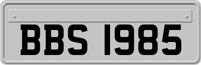 BBS1985