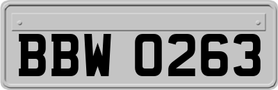 BBW0263
