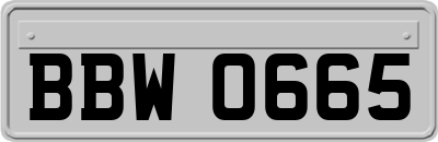 BBW0665