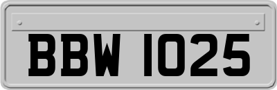 BBW1025