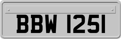 BBW1251
