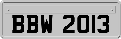 BBW2013