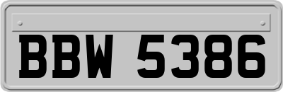 BBW5386