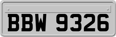 BBW9326