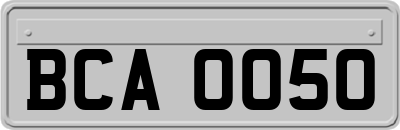 BCA0050