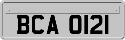 BCA0121