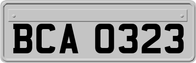 BCA0323