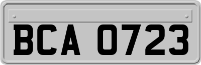 BCA0723