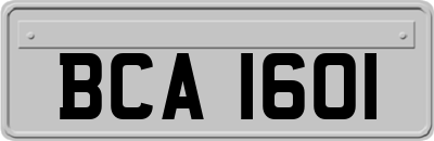 BCA1601