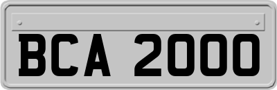 BCA2000