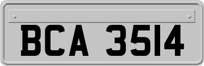 BCA3514