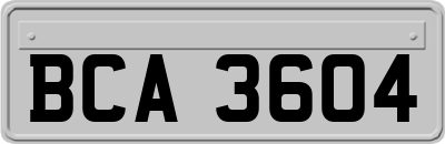 BCA3604