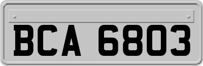 BCA6803