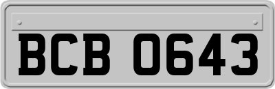 BCB0643
