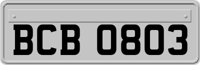 BCB0803