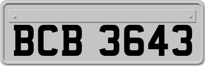 BCB3643