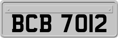 BCB7012