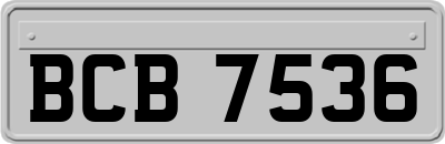 BCB7536