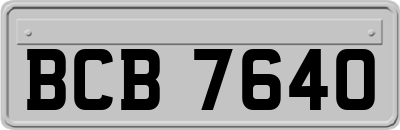BCB7640