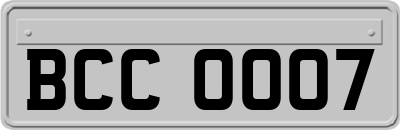 BCC0007