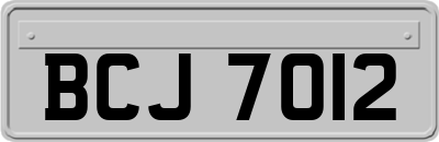 BCJ7012