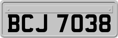BCJ7038