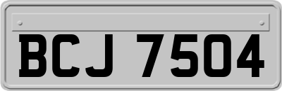 BCJ7504