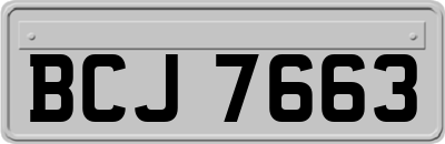 BCJ7663