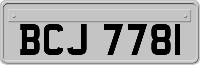 BCJ7781