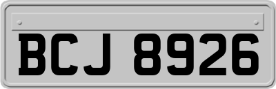 BCJ8926