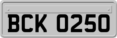 BCK0250