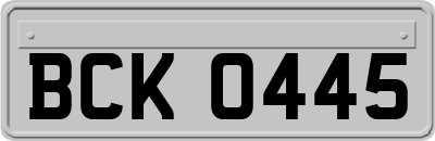BCK0445