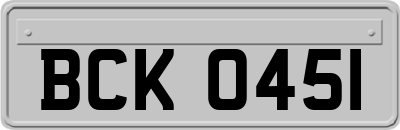 BCK0451