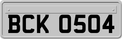 BCK0504