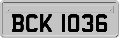BCK1036